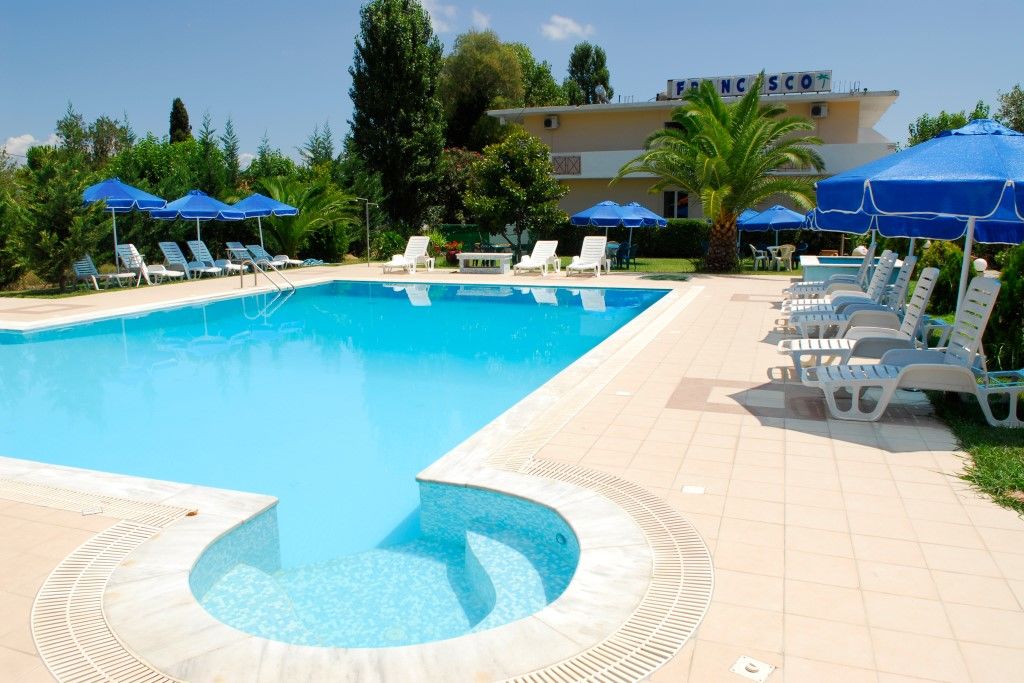 Francisco Beach Hotel Айос-Андреас Экстерьер фото